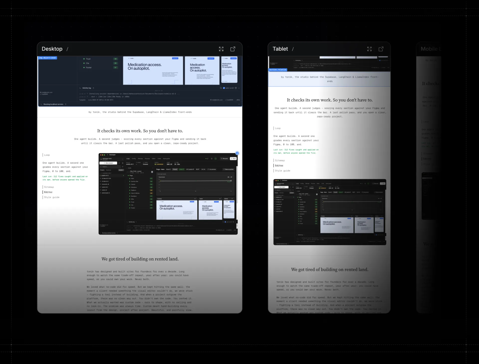 Breakpoints: Three screens, one verdict.